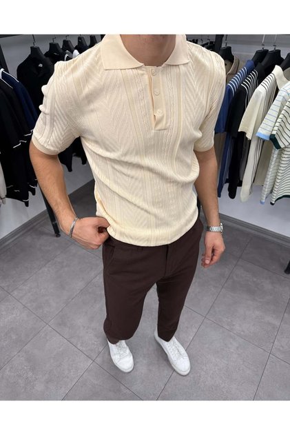 Polo Neck T-Shirt