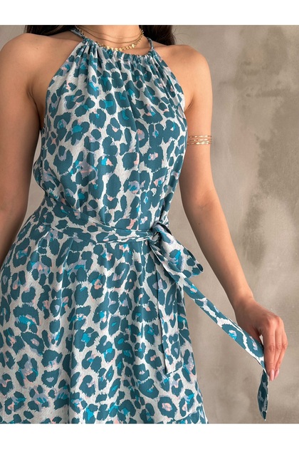 summer dresses halter neck Summer Halter Neck Dress – Breezy and Chic for Warm Weather main image 1