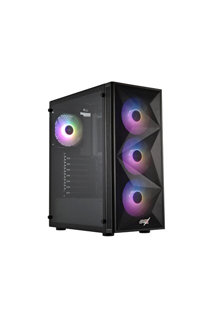 Gamx Dynamic 4x12 RGB Temperli Cam Mesh Panel Kasa POWERSİZ