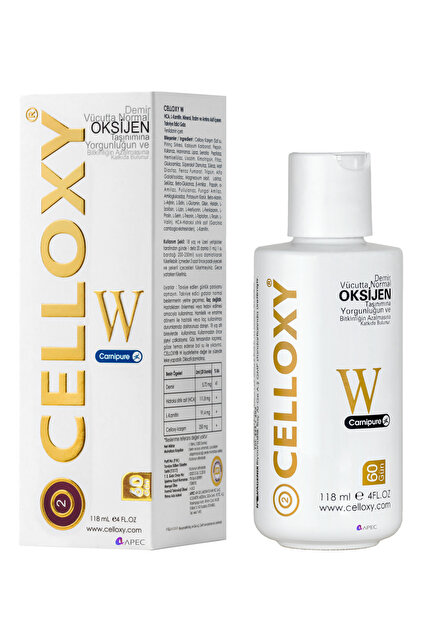 Celloxy W Oxygen+L-Carnitine Carnipure Dietary Supplement- Trendyol