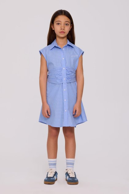 BG Store فستان أزرق للفتيات
