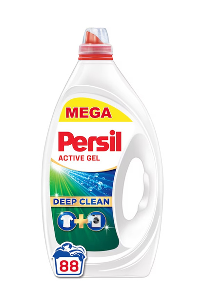 Power Gel detergent lichid de rufe, 88 de spalari, 3,96 L