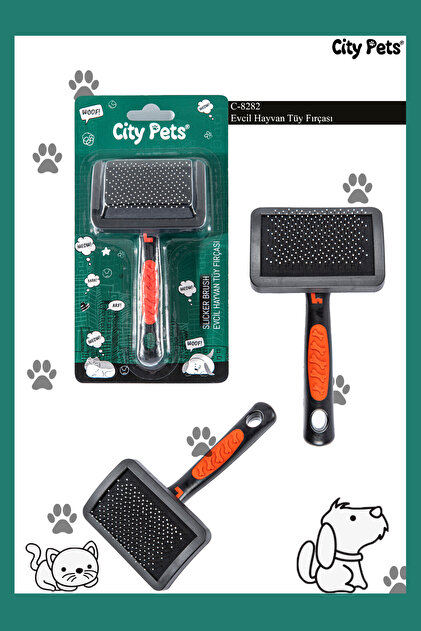 CİTY PETS EVCİL HAYVAN TÜY FIRÇASI