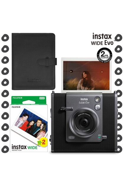 Fujifilm Instax Wide Evo Anında Baskı Hybrid Fotoğraf Makinesi 20