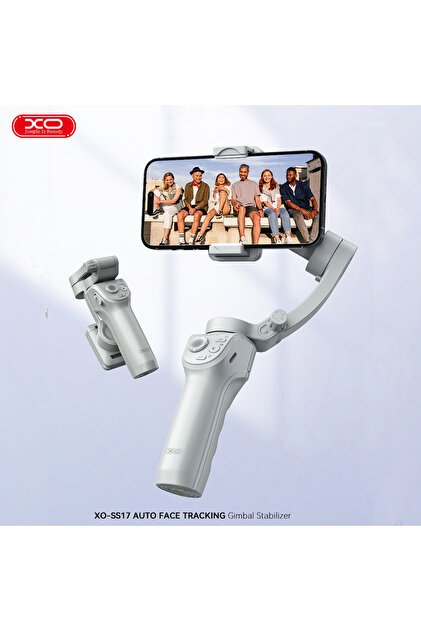 Xo Smart Gimbal Stabilizer SS17,Yüz Takibi,330°,Telefon Video
