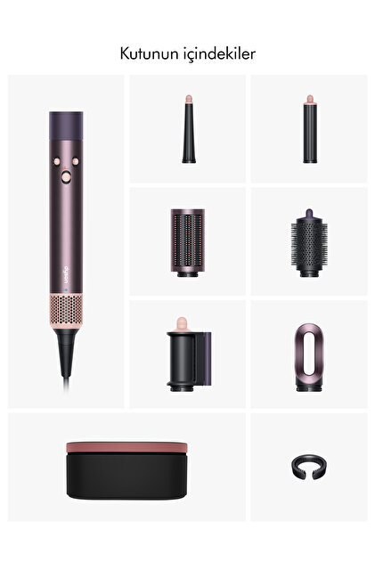 DYSON Airwrap i.d.™ saç şekillendirme ve kurutma seti (Jasper Plum