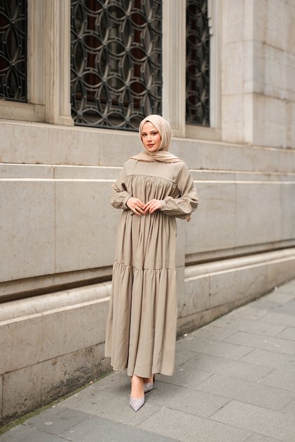 Women's Robe Dress Pistachio Green