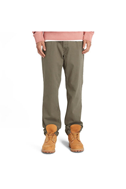 SANDOWN Washed Twill 5 Pocket Pant