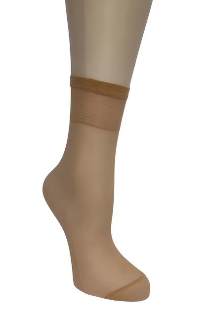 Women's Socks, 6-Piece Set, 20 Denier, Matte, Reinforced Toe, Durable, Flexible