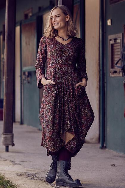 Dresses - Blue - Asymmetric