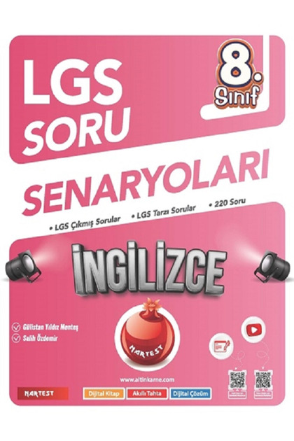 Nartest Yayınları 8.Sınıf Nartest LGS Matematik Türkçe Fen İnkılap