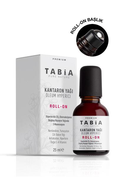 Kantaron Yağı (ROLL-ON BAŞLIK) Co2 Extract Buğday Rüşeym Yağında 3 Maserasyon