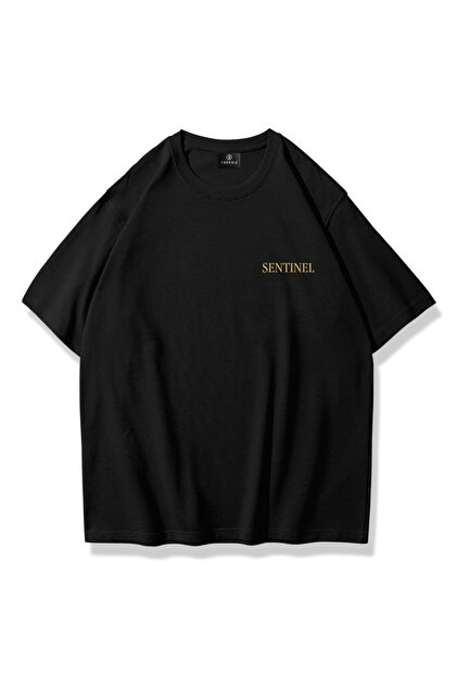 Trendiz Unisex Sentinel Tshirt Siyah - Fiyatı, Yorumları