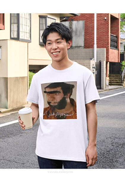 Marco Fresco Unisex Arap Recep İvedik Baskılı Troll T-shirt