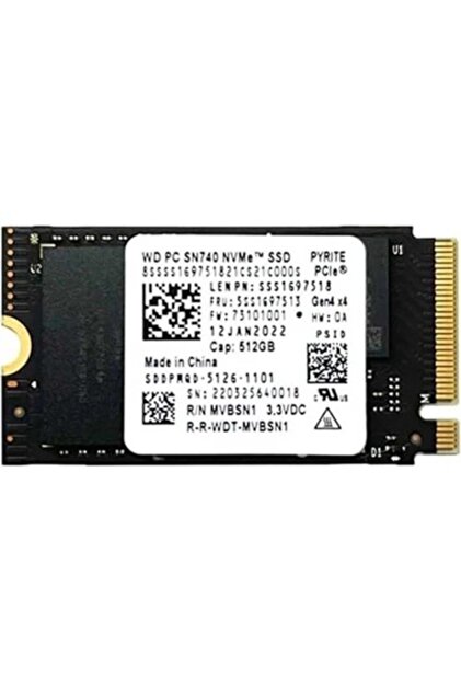 Samsung Pm991 Mz-alq2560 256gb (2050/1000MB/S) M.2 2242 Pcie 3.0