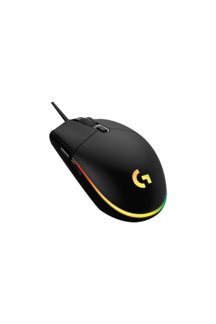 ماوس الألعاب Logitech G203 Lightsync - أسود