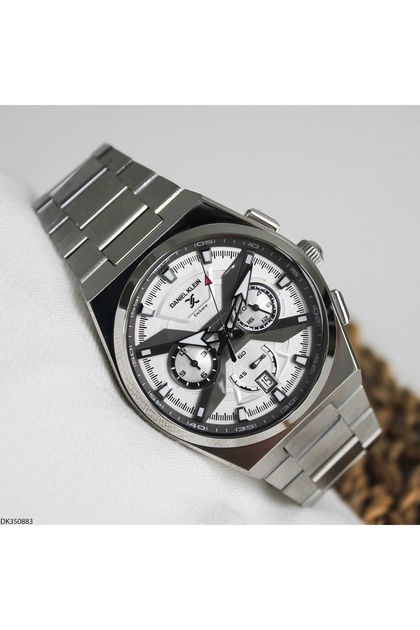 DK 350883 ساعة يد رجالية بسوار فولاذي