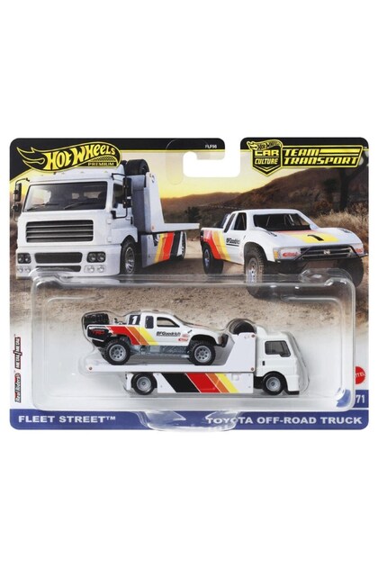 HOT WHEELS Premium Team Transport HRV39 Car Culture Fleet Street
