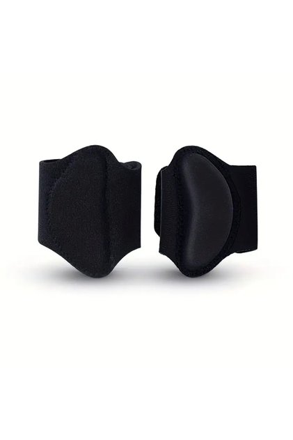 Black 2pcs Compression Arch Support Brace for Men And Women For Flat Feet, High Arches, Fallen Arche