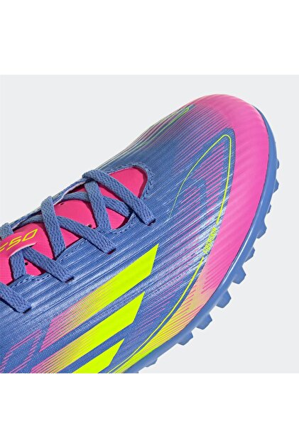 adidas gazelle silver green womens adidas F50 Pro Firm Ground Cleats - Unisex - Purple Rush / Cloud White / Lucid Lemon main image 1