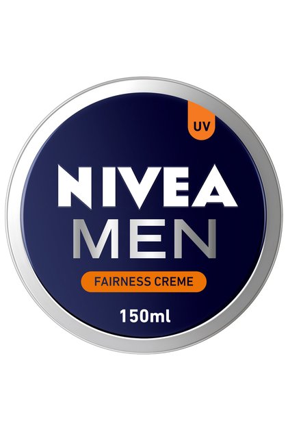 NIVEA MEN Fairness Creme, Face, Body & Hands, Fair & Even Skin Tone, Tin, 150ml