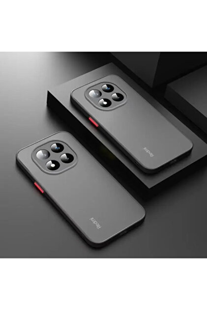 Rivor Xiaomi Redmi Note 14 Pro 4G Kılıf 3d Kamera Korumalı Buzlu