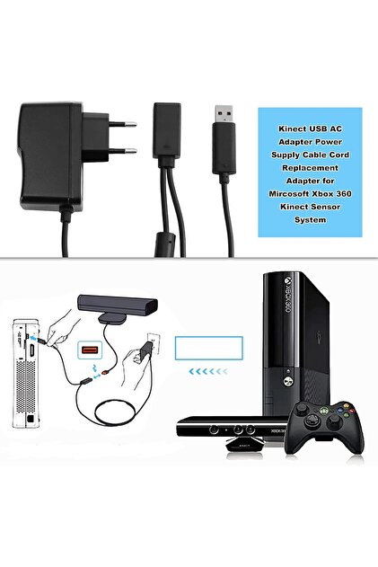 DNR Bilişim Xbox 360 Kinect Sensor System için Adaptör Kinect USB