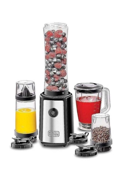 BLACK+DECKER 300W 16 Piece 4-in-1 Personal Compact Sports Blender