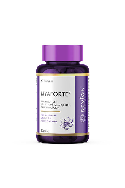 REVİON Myaforte Safran Ekstresi Vitamin ve Mineral İçeren Takviye
