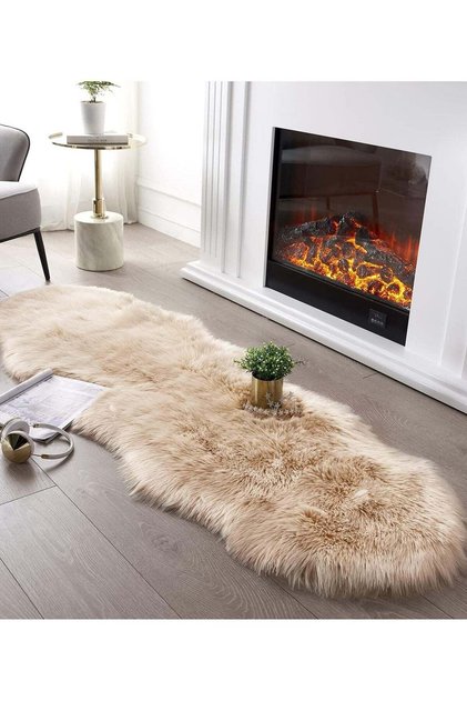 ULTRA SOFT ANTI SKID CREAM SOFA/FLOOR CARPET/RUG 180X200 CM