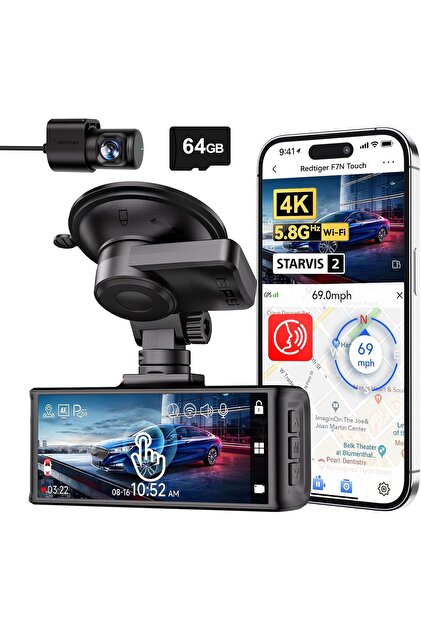 Garmin Dash Cam 56 1440p HDR, 140° Görüş Açısı, GPS & Kaza