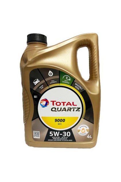 Quartz 9000 Nfc 5w-30 Tam Sentetik Motor Yağı 4 L