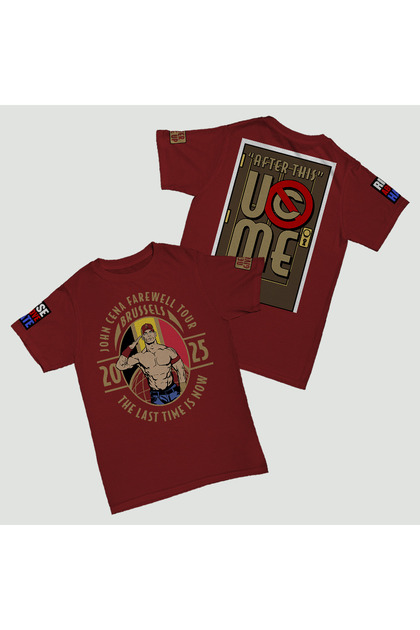 John Cena Uc Me Never Give up Printed Cotton T-Shirt