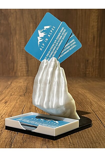 Hand Designed Business Card Stand