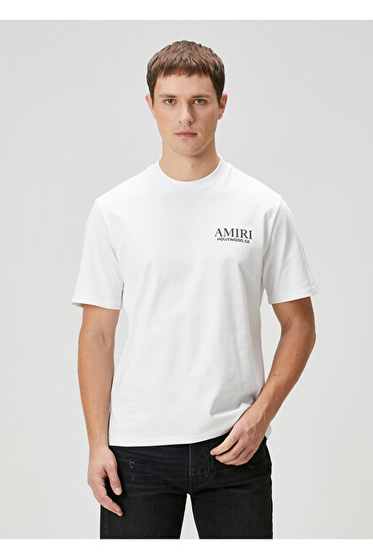 Amiri Beyaz Logo Baskılı T-shirt - Fiyatı, Yorumları
