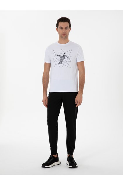 Black Regular Fit Sweatpants with Elasticated Legs 50300995-Vr046