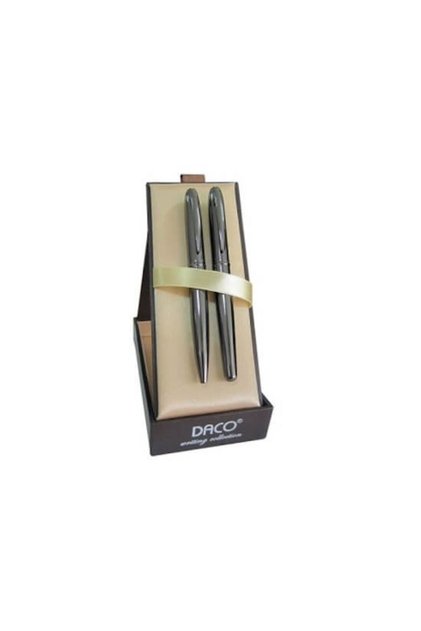 Set stilou si pix Daco gri