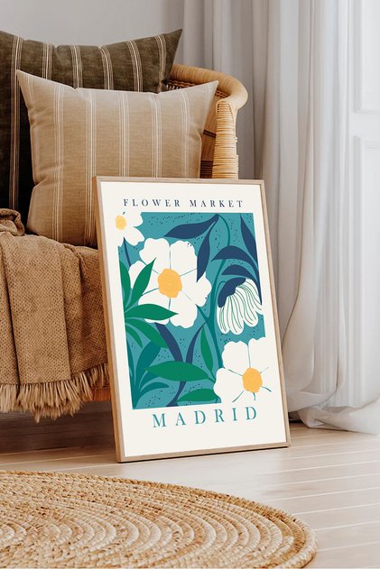 One Piece Wooden Framed Decorative Painting Tk0005