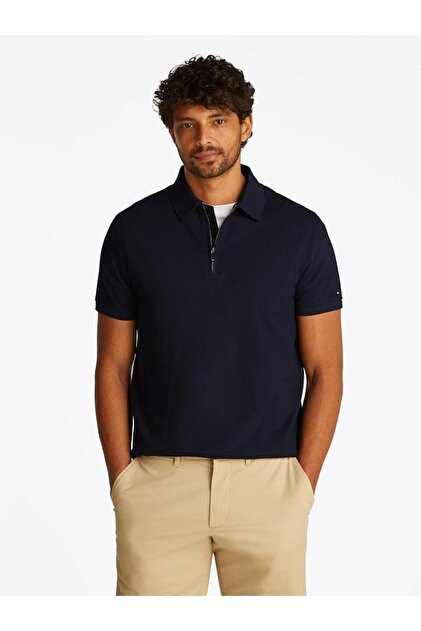 Tommy Hilfiger Erkek DC PERFORMANCE ZIP POLO Polo T-Shirt - Fiyatı
