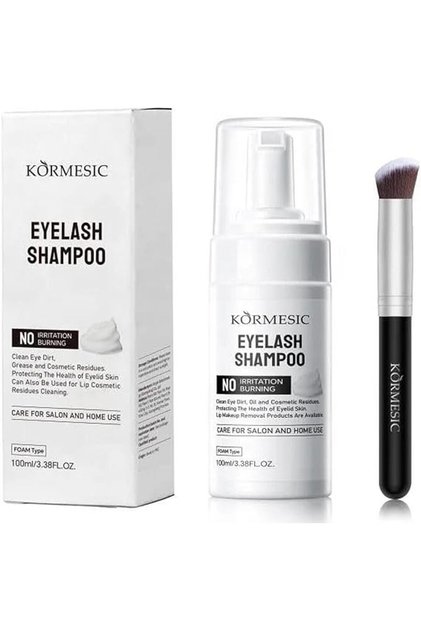 Eyelash cleaning shampoo, mousse