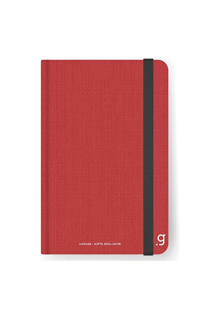 Gıpta Canvas Notes Sert Kapak Dikişli Lastikli Not Defteri 9x14 96