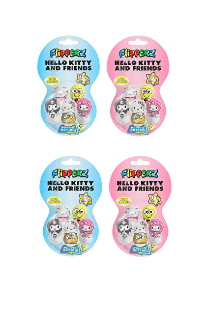 Relkon Hello Kitty And Friends Flipperz 4 Adet Yeni Seri - Fiyatı