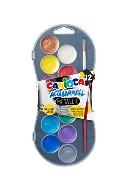 Carioca - Set 24 Acquarelli KO054/A, Colori Brillanti Per Bambini