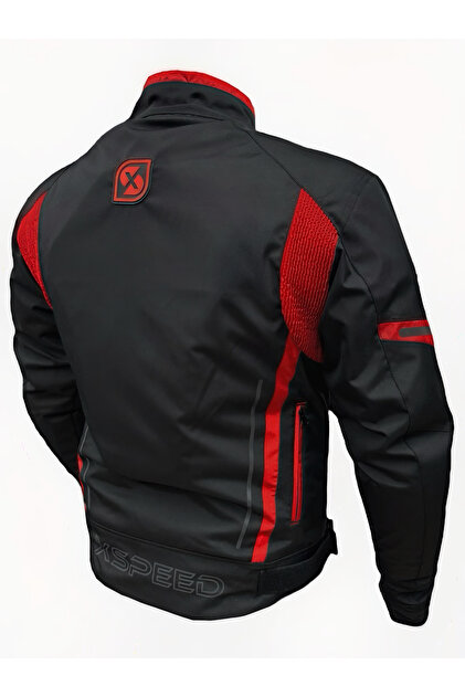 Xspeed Zeus 4 Mevsimlik Korumalı Motosiklet Montu Yeni Sezon Siyah