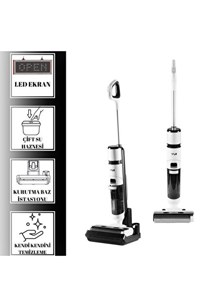 Yui DS25 Pro Max Dijital Ekranlı Islak-Kuru Zemin Temizleyici