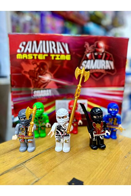 Master Time Ninja Samuray Dövüşcüler Savaş Askerleri Eklemli