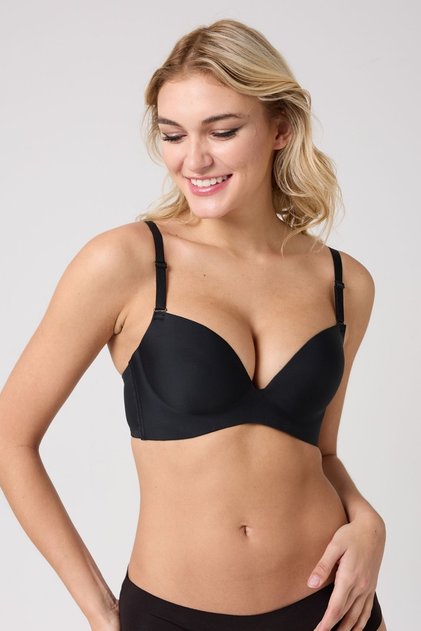 Laser Cut Bra Seamless No Trace B Cup Filled