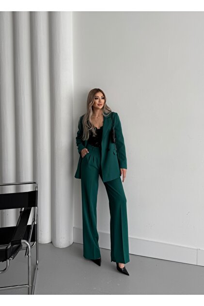 sachin and babi light blue dress The Suit Pants In Emerald Green | Roses Are Red