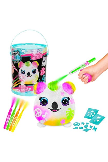 Canal Toys Airbrush Peluş Neon Boyama Seti - Koala - Mavi Kutu