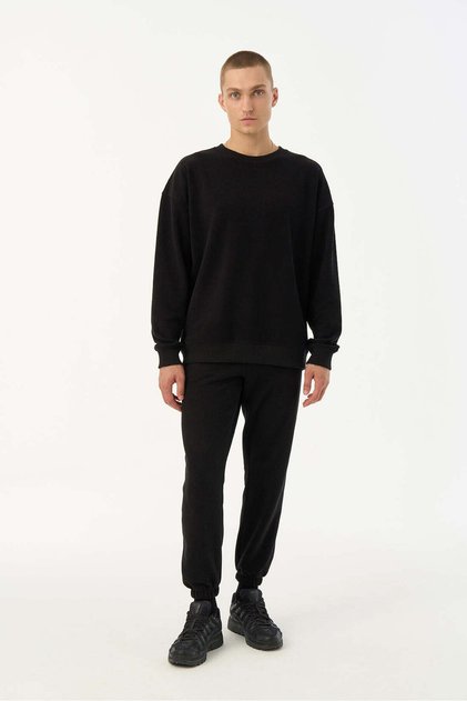 Basic Supersoft Men's Sweatpants - Black